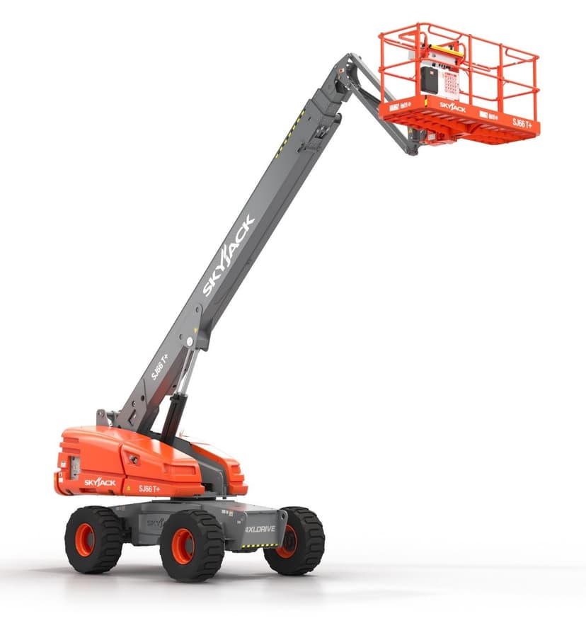 Boom lift rental UAE - telescopic and articulating 5 metres to 40 metres